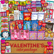 Load image into Gallery viewer, Valentine's Day 70ct - Candy, Snacks, Stickers & More!