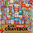 Load image into Gallery viewer, CRAVEBOX Snack Box 100count