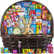 Load image into Gallery viewer, Deluxe Brown Easter Gift Basket (55ct)