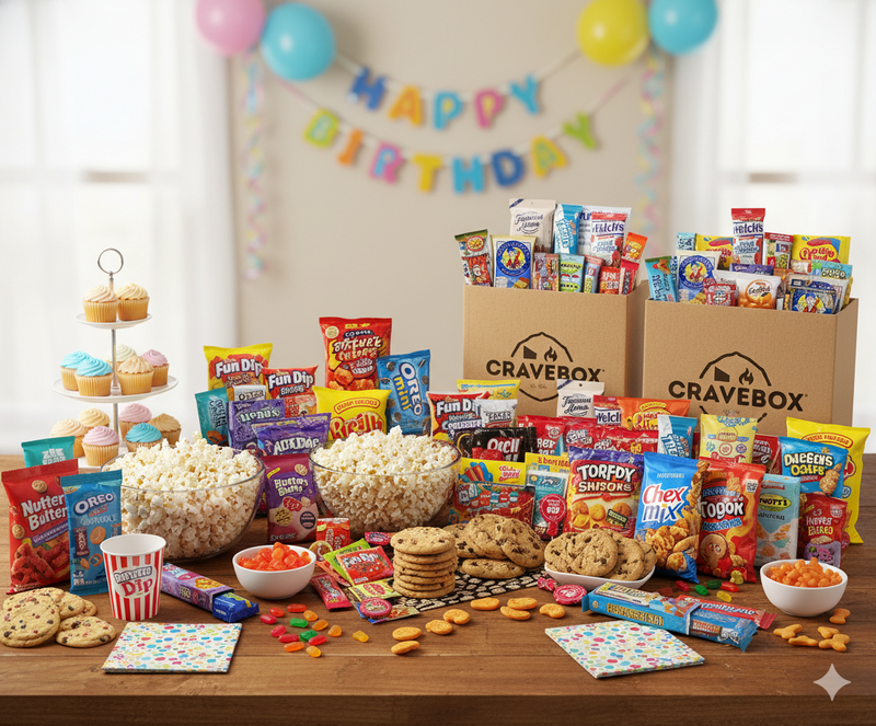 Birthday Snack Boxes