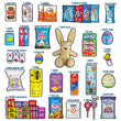 Load image into Gallery viewer, Deluxe Brown Easter Gift Basket (55ct)