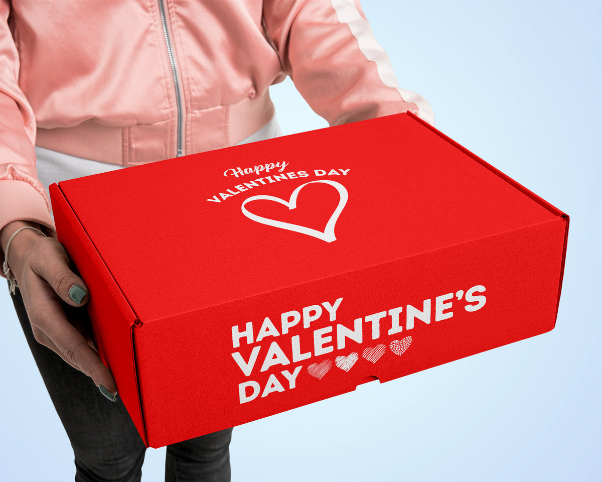 Valentine Gift Basket Box, Buy Pretzels Online