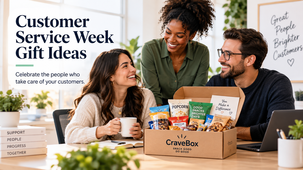 Customer Service Week Gift Ideas for Employees | CraveBox