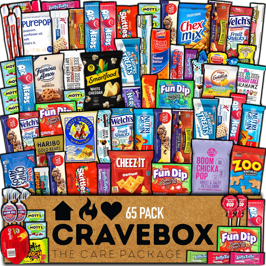CRAVEBOX 65ct Snack Mix