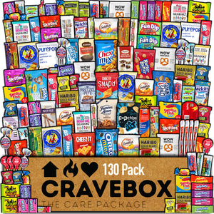 CRAVEBOX 130-count Snack Pack