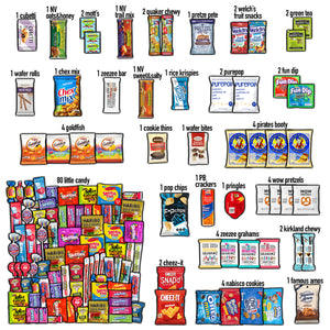 CRAVEBOX 130-count Snack Pack