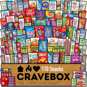 CRAVEBOX 110ct Snacks & Candy