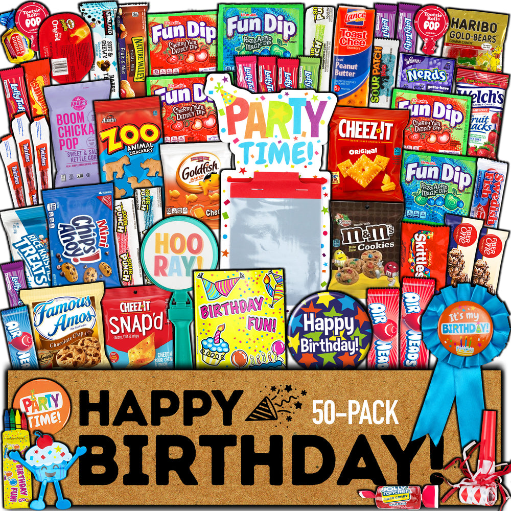 CRAVEBOX Birthday Classic Remix - 50 Count