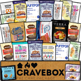 CraveBox Gourmet Snack Box — 23ct Specialty Variety