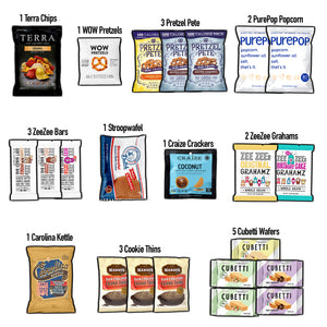 CraveBox Gourmet Snack Box — 23ct Specialty Variety