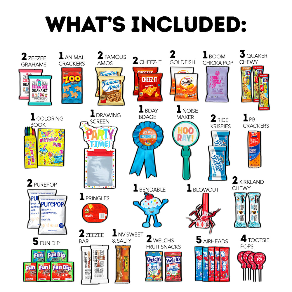 CRAVEBOX Birthday 65ct