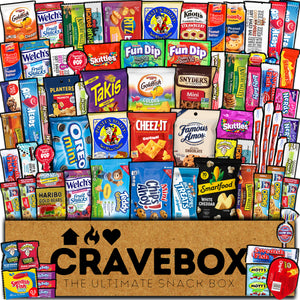 CRAVEBOX Snack Box 60 count Variety