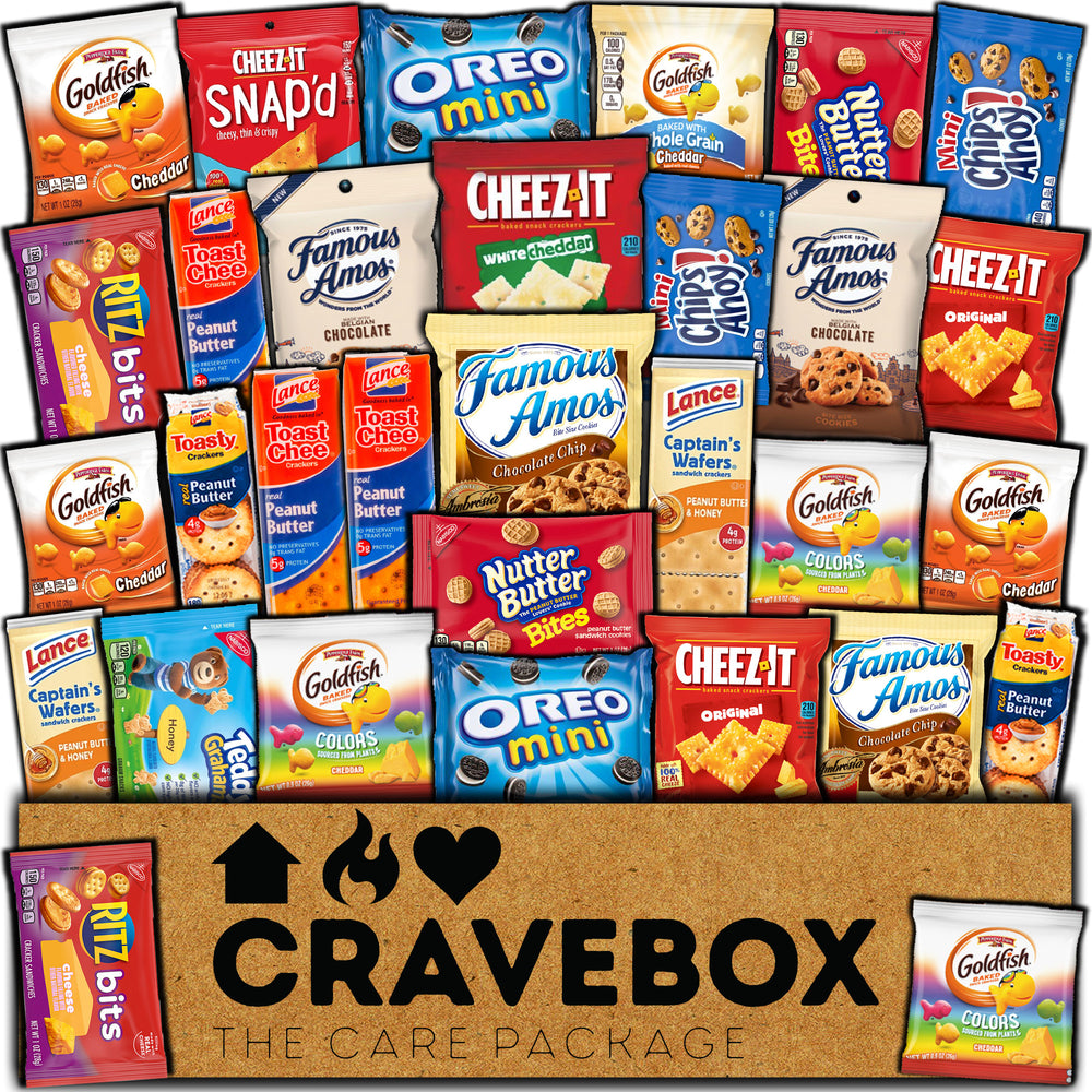 CRAVEBOX Cookies and Crackers