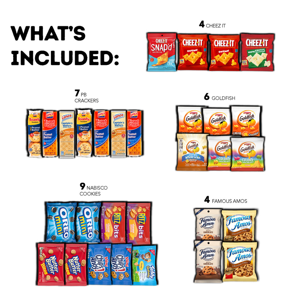 CRAVEBOX Cookies and Crackers