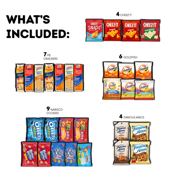 CRAVEBOX Cookies and Crackers