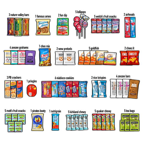 CRAVEBOX 110ct Snack Box