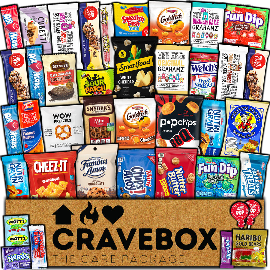 CRAVEBOX Delicious Mix Care Package