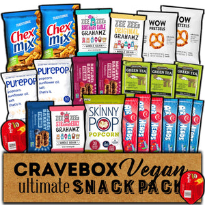 CRAVEBOX Vegan Snack Box (kinda Healthy)