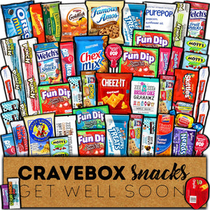 CRAVEBOX Get Well Care Package