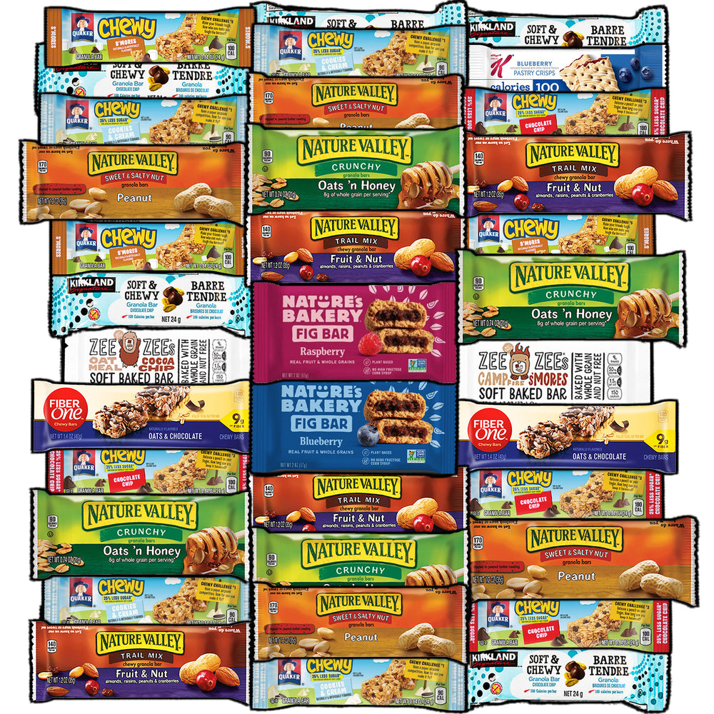 CRAVEBOX Healthy Bars Variety