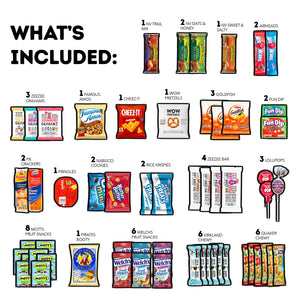 CRAVEBOX 85ct Super Snacks Variety Pack
