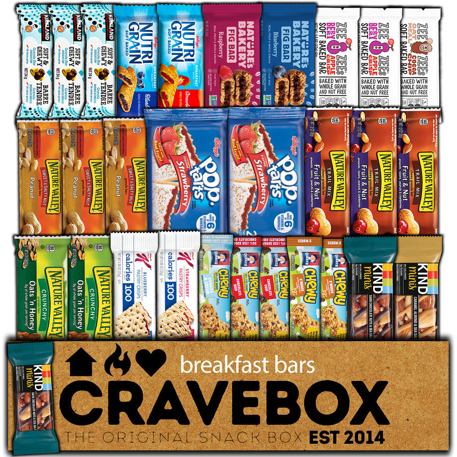 CRAVEBOX Healthy Breakfast Bars