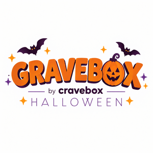 GraveBox Halloween Snack Gift Box, 40 Count Candy, Snacks, Cookies, Crackers & Small Toys