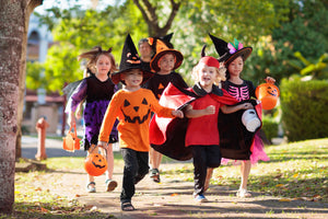 GraveBox Halloween Snack Gift Box, 40 Count Candy, Snacks, Cookies, Crackers & Small Toys