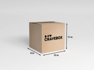 CRAVEBOX 130-count Variety Snacks