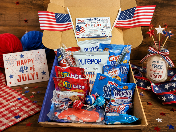 America 250 Celebration Box | 4th of July Party Favors & Activities for Kids