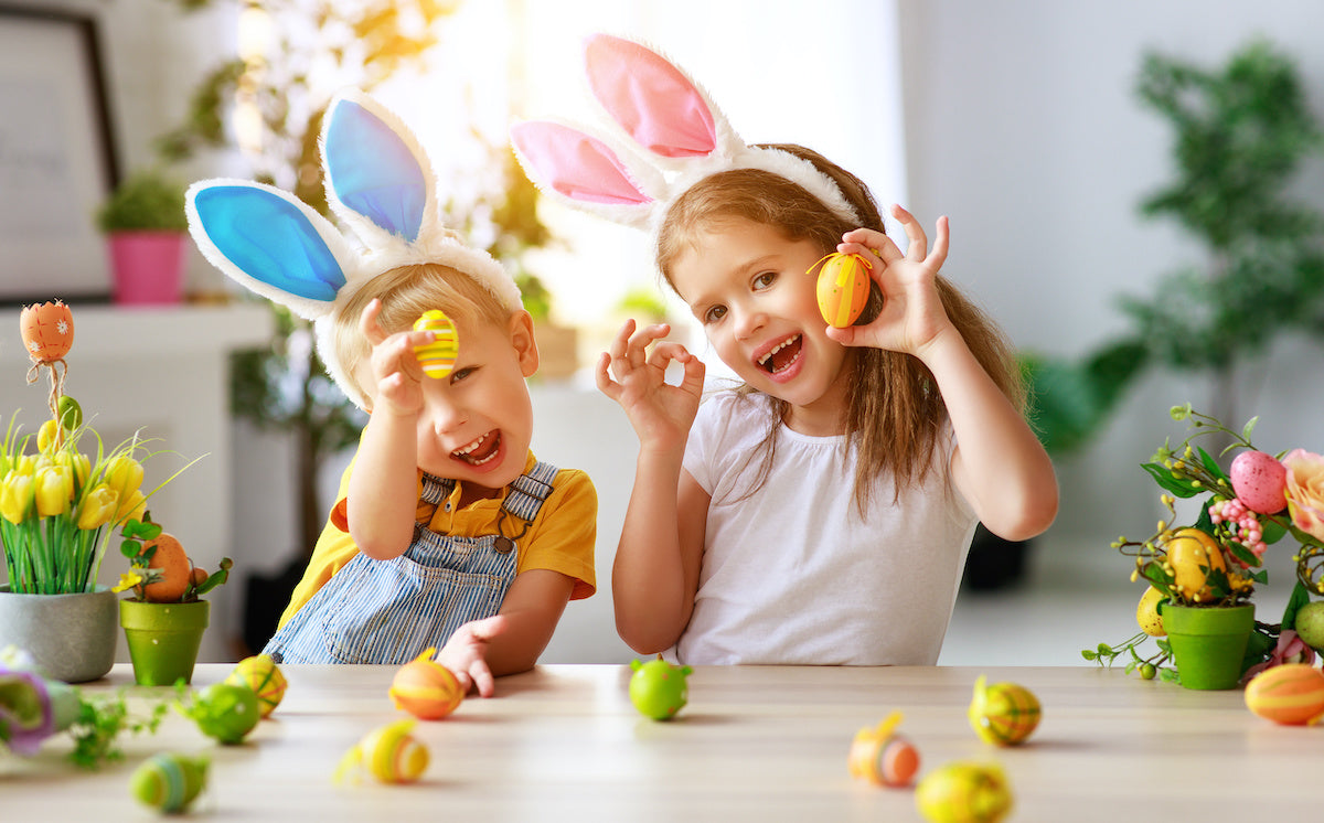 Deluxe Brown Easter Gift Basket | Snack Box Delivery Service