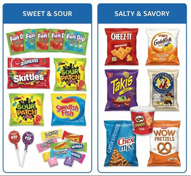 CraveBox Grande 50 Count Box | Snack Care Package for Sale