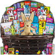Load image into Gallery viewer, Brown Easter Gift Basket (45ct)
