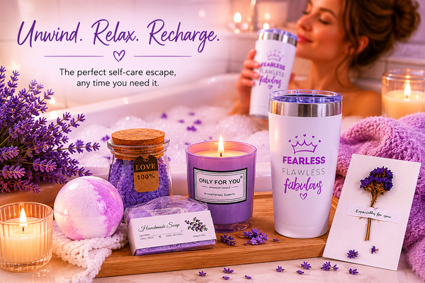 You're Amazing Self-Care Gift Box | Spa Gift Set for Women