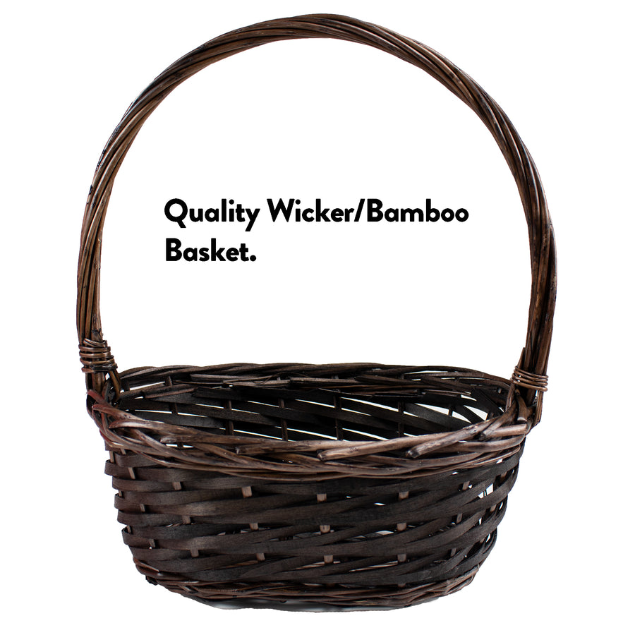 Brown Cane Gift Hamper Basket at Rs 599/piece in Mumbai | ID: 23221341148