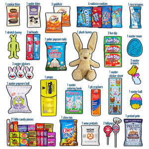 Deluxe Brown Easter Gift Basket (55ct)