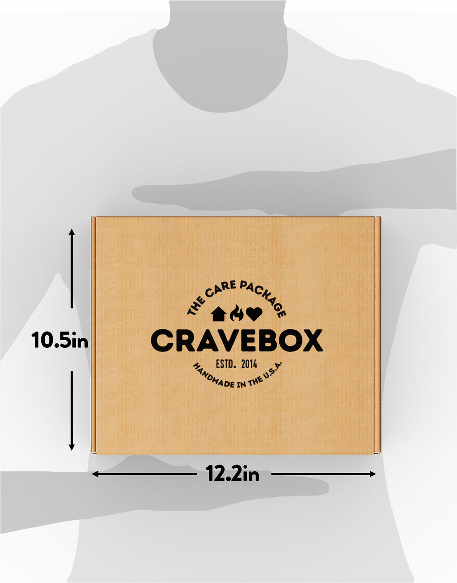 CRAVEBOX Get Well Snack Box Care Package - Great Gift for Anyone Recoveing from Illness or Injury
