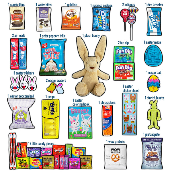 Pink Easter Gift Basket (45ct)