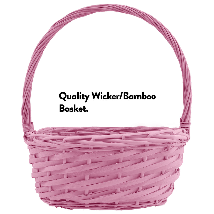 Pink Easter Gift Basket (45ct)